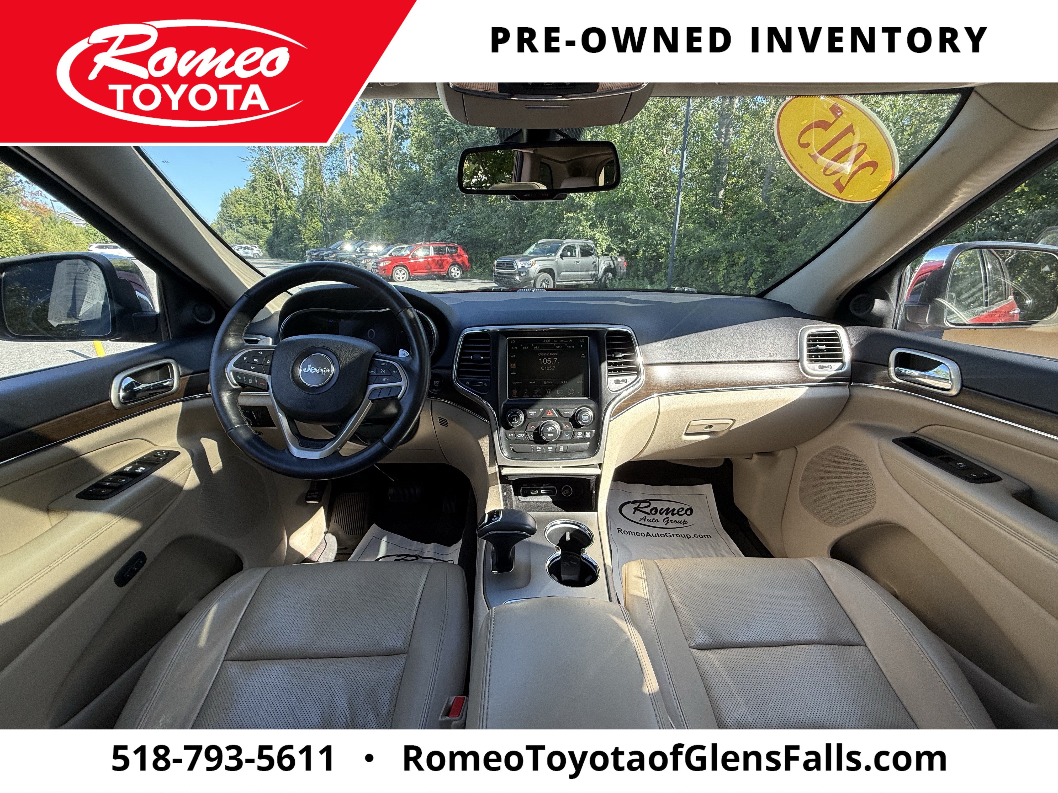 Used 2015 Jeep Grand Cherokee Limited with VIN 1C4RJFBG4FC227006 for sale in Glens Falls, NY