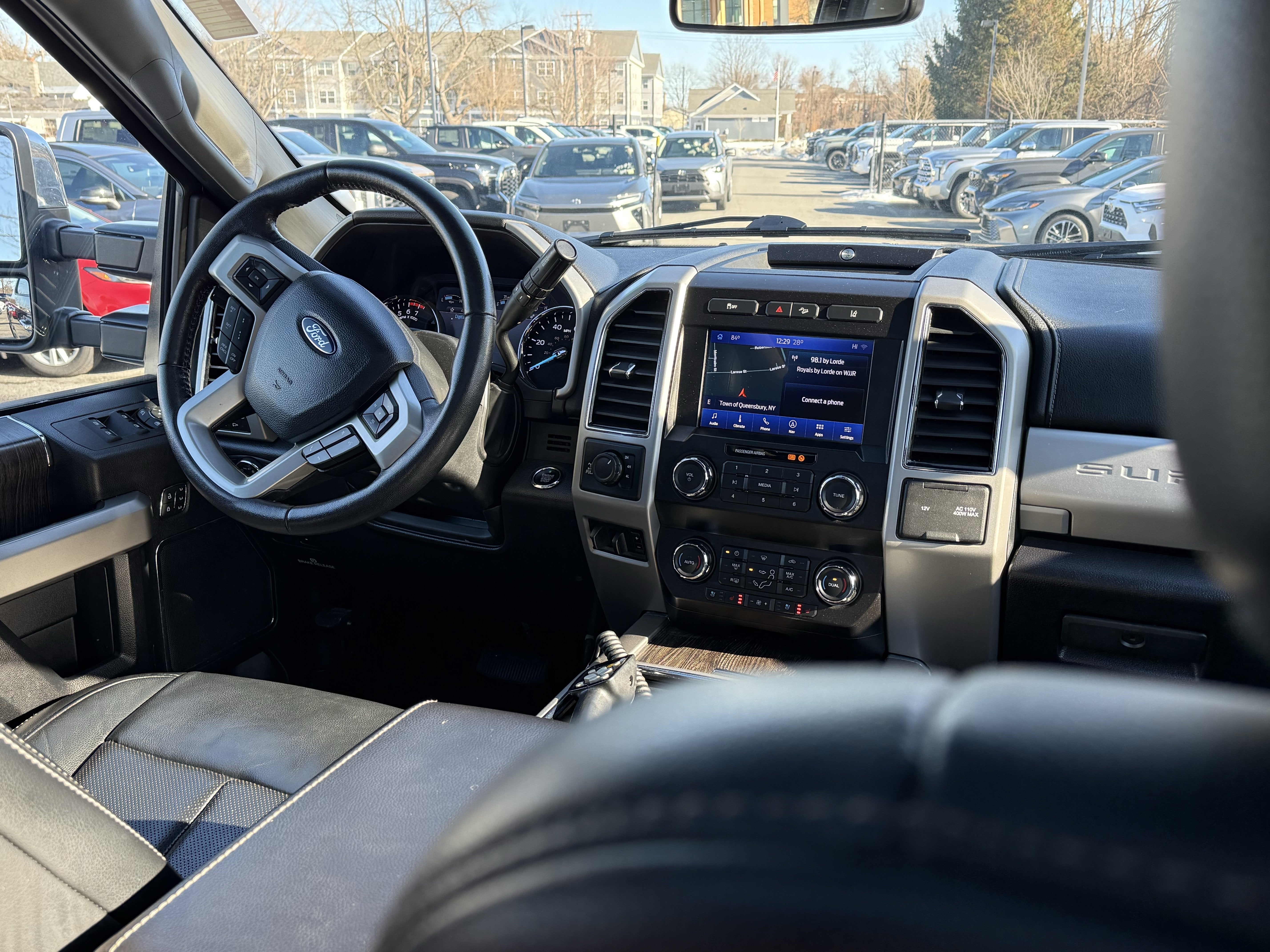 2020 Ford F-350SD Lariat w/ 8.6ft FISHER XLS PLOW