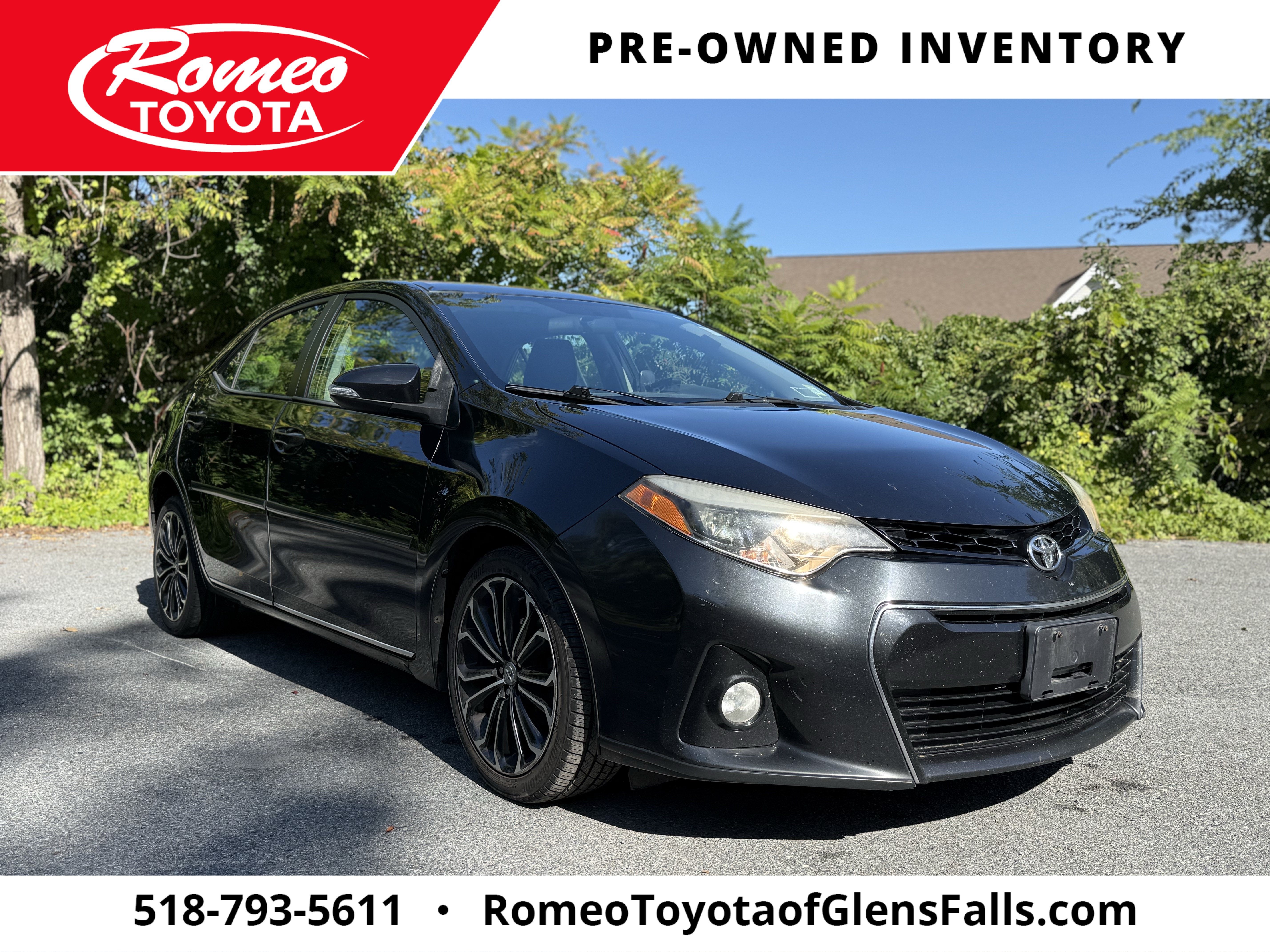 2016 Toyota Corolla S Plus