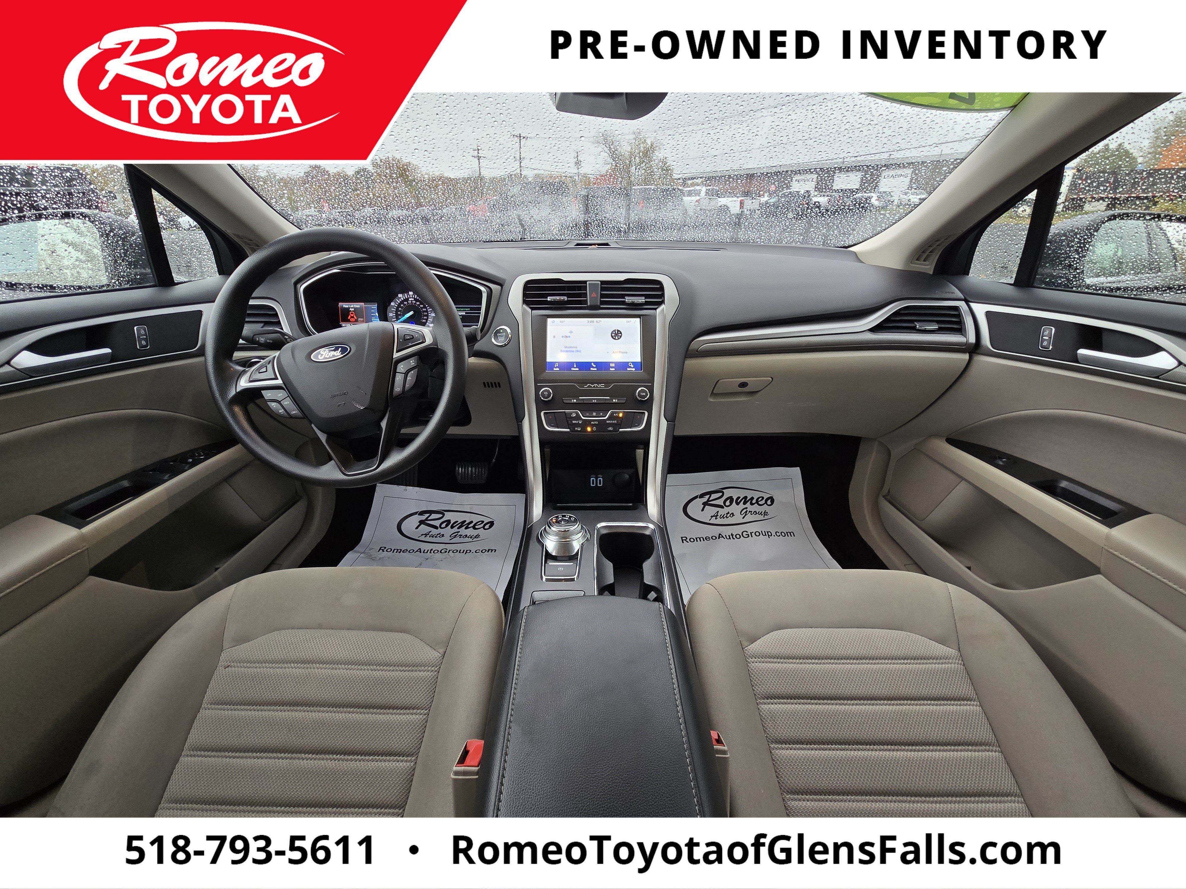 Used 2020 Ford Fusion SE with VIN 3FA6P0HD4LR240661 for sale in Glens Falls, NY