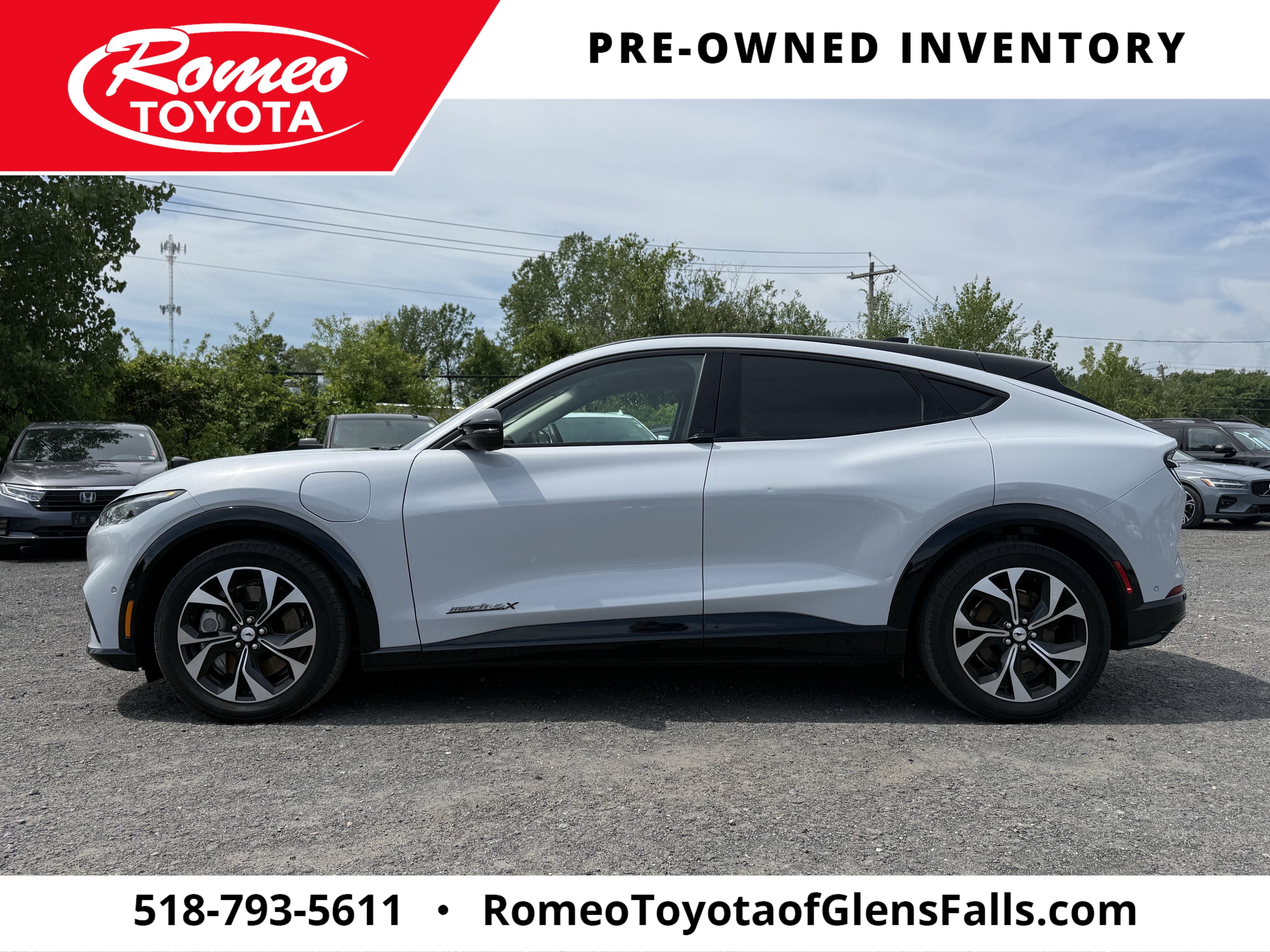 Used 2023 Ford Mustang Mach-E Premium AWD with VIN 3FMTK3SU3PMA75867 for sale in Glens Falls, NY