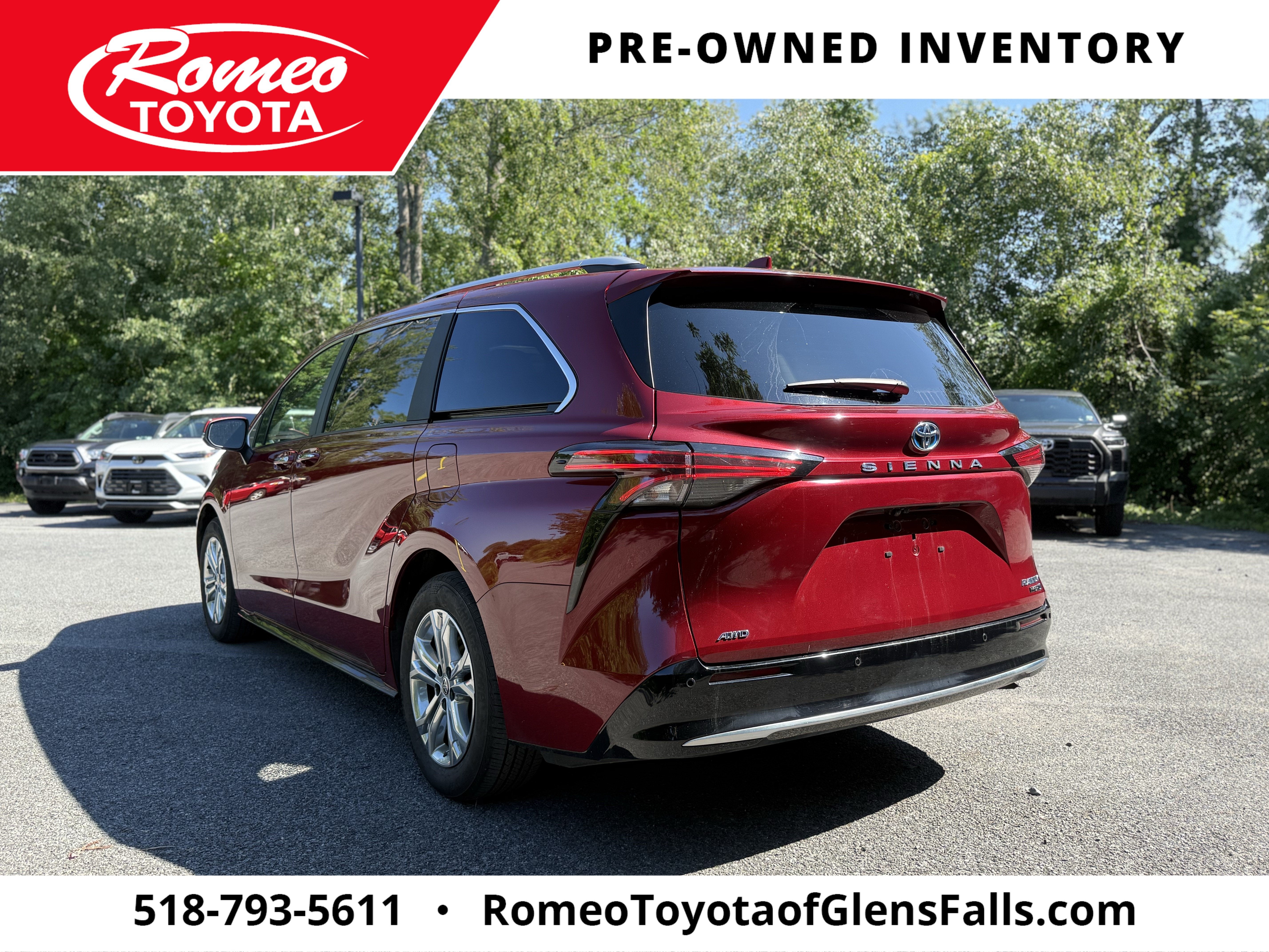 2022 Toyota Sienna Platinum 7 Passenger