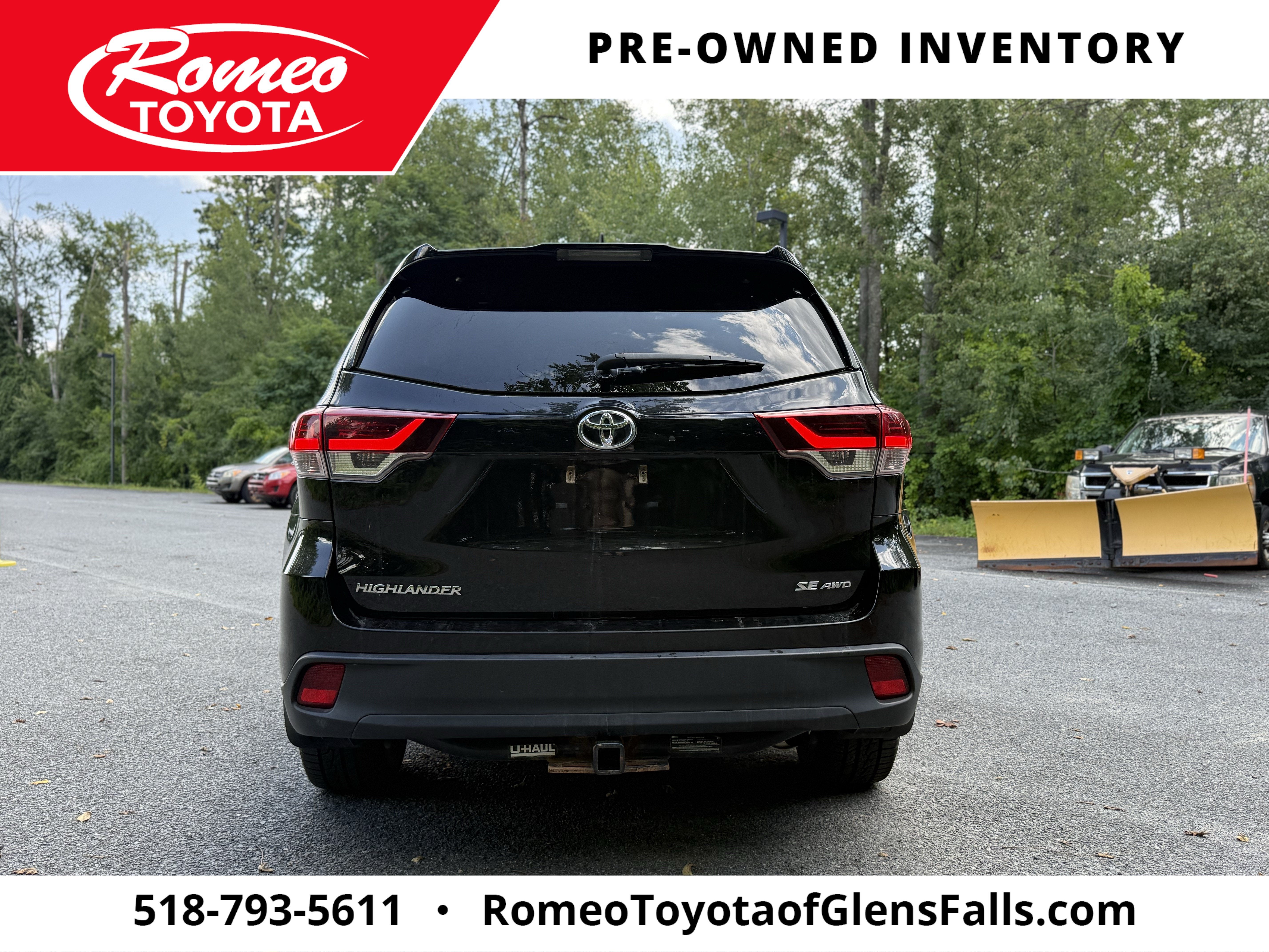 2019 Toyota Highlander SE
