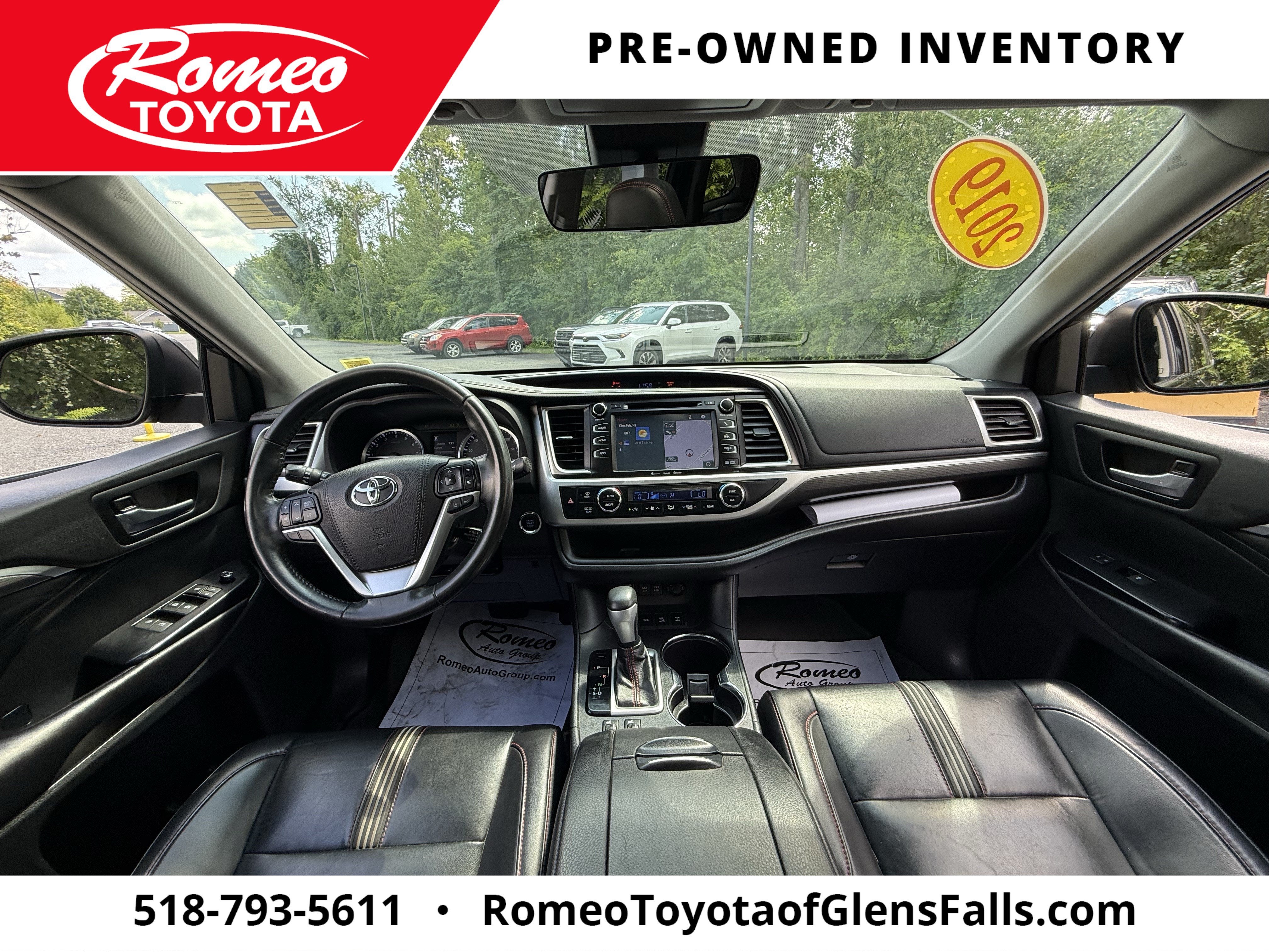 2019 Toyota Highlander SE