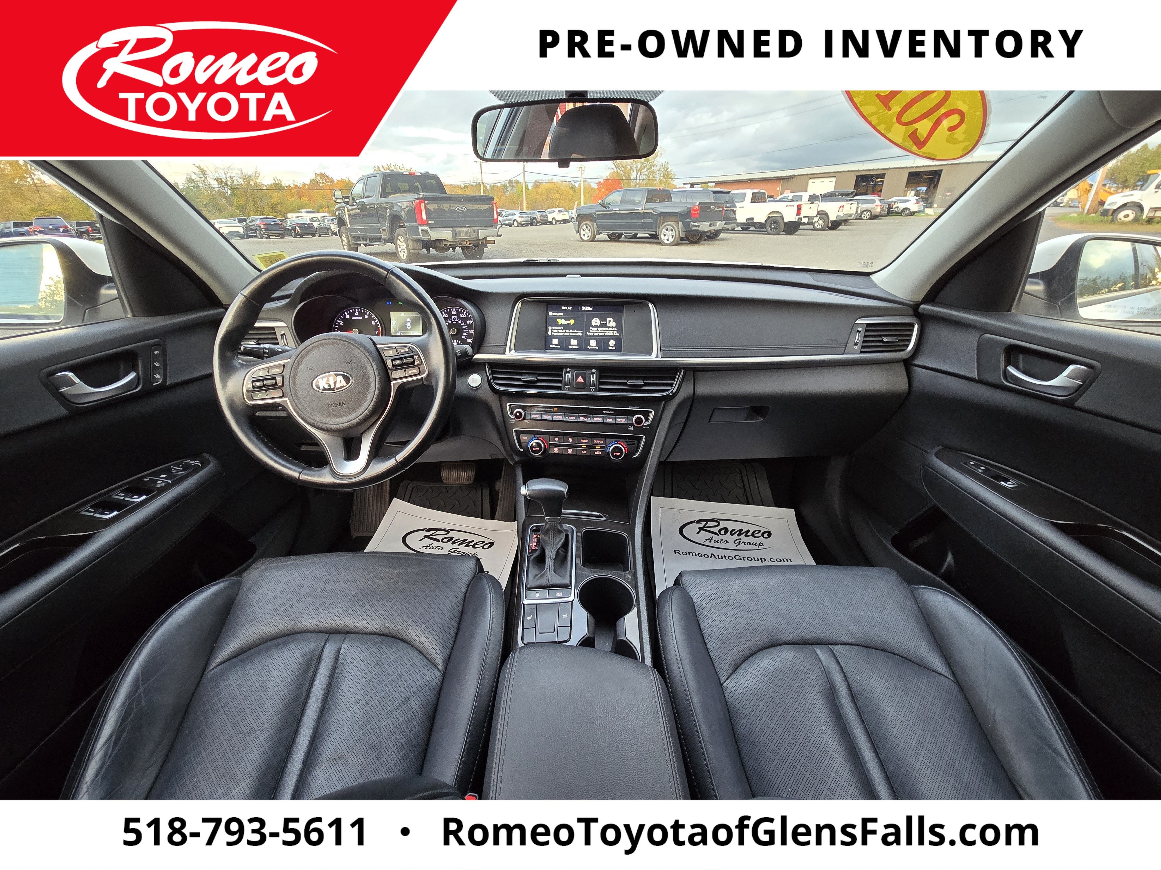 Used 2017 Kia Optima EX with VIN 5XXGU4L39HG126738 for sale in Glens Falls, NY