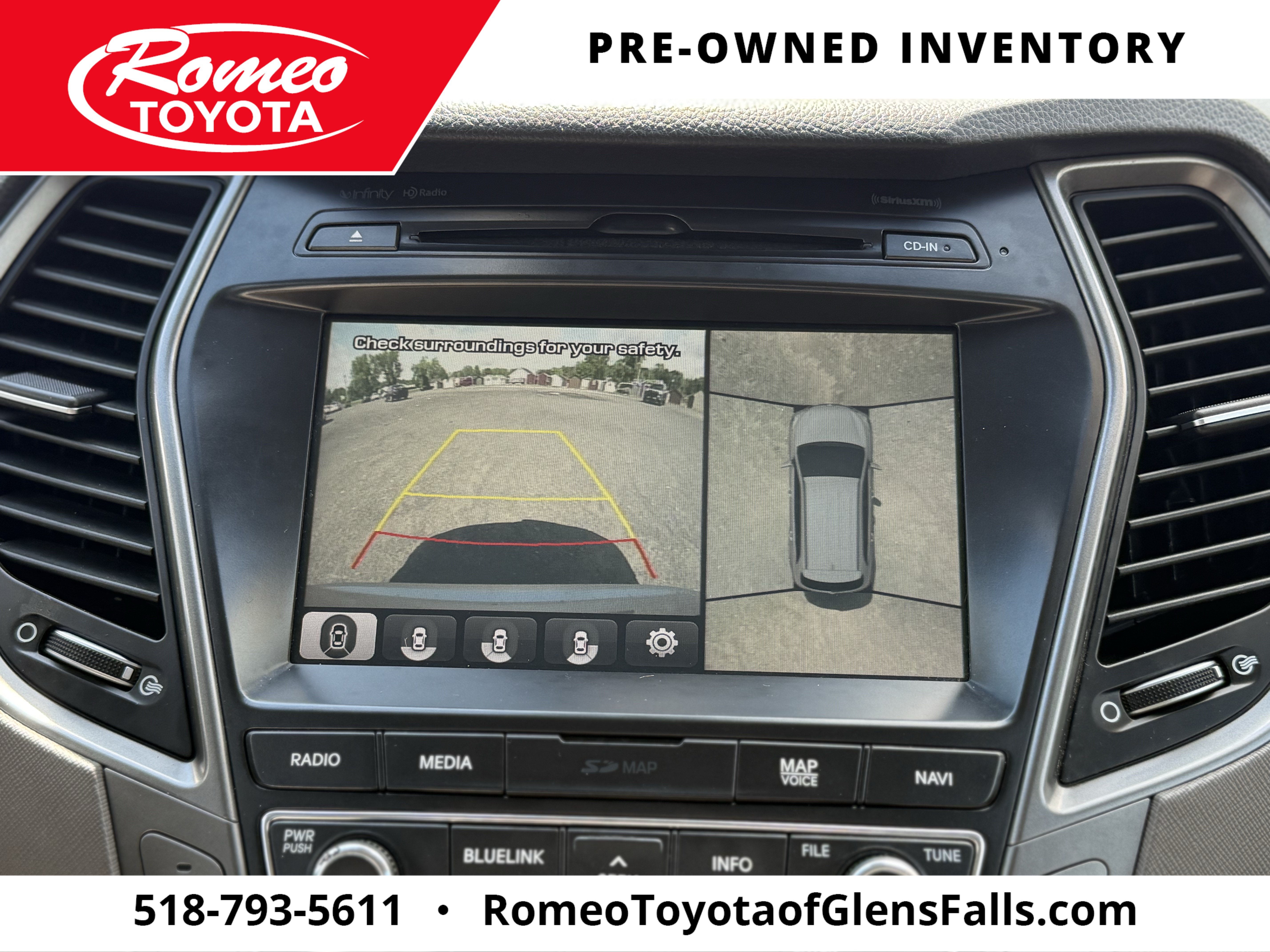 Used 2018 Hyundai Santa Fe SE Ultimate with VIN KM8SRDHFXJU274519 for sale in Glens Falls, NY
