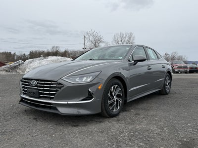 2021 Hyundai Sonata Hybrid Blue