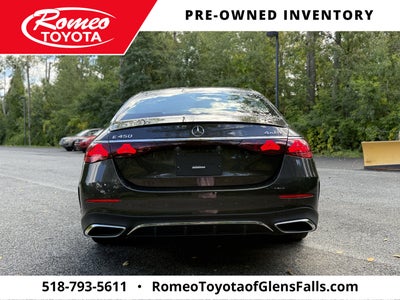 2025 Mercedes-Benz E-Class E 450 4MATIC®