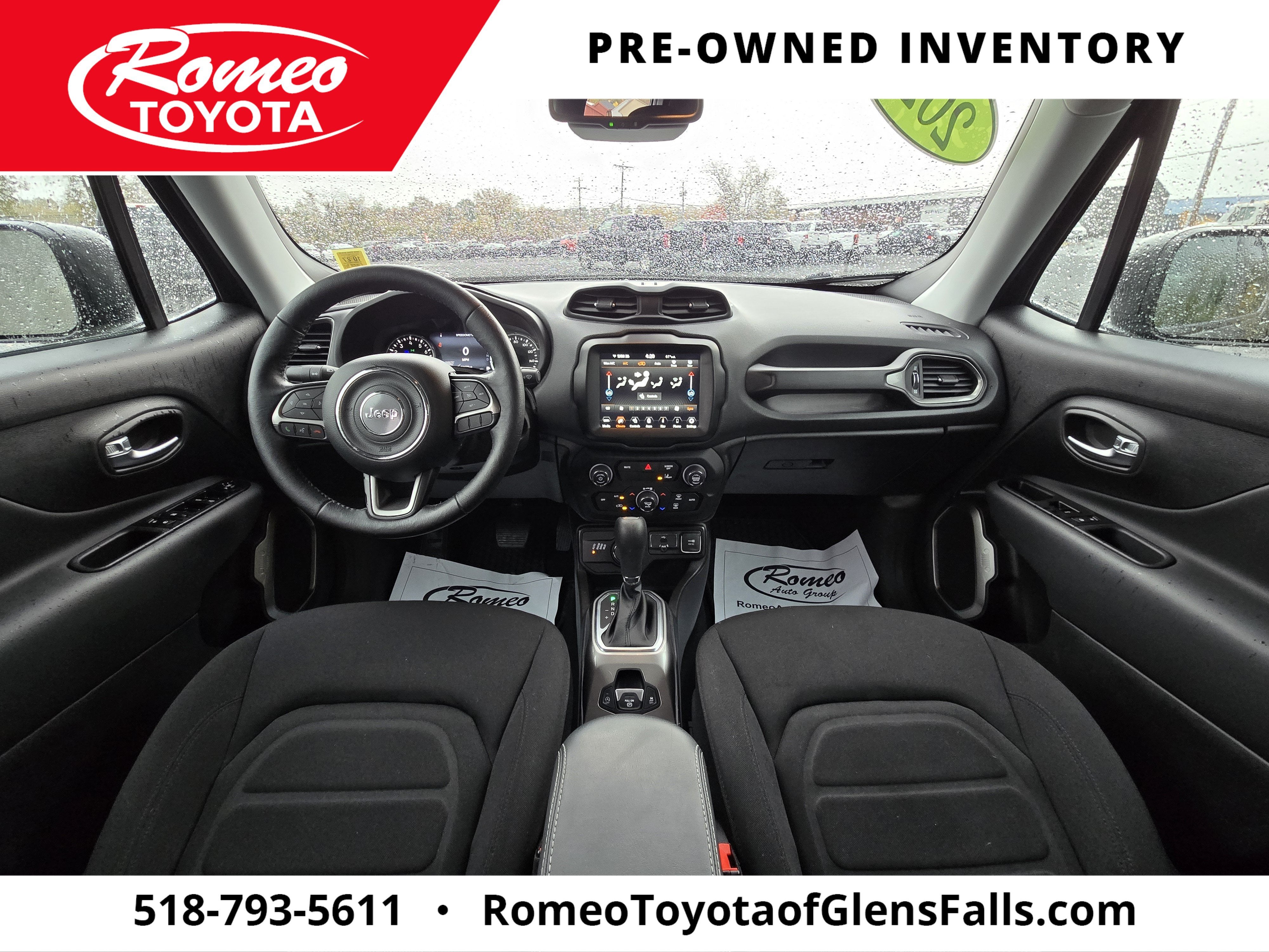 Used 2022 Jeep Renegade Latitude with VIN ZACNJDB11NPN61497 for sale in Glens Falls, NY
