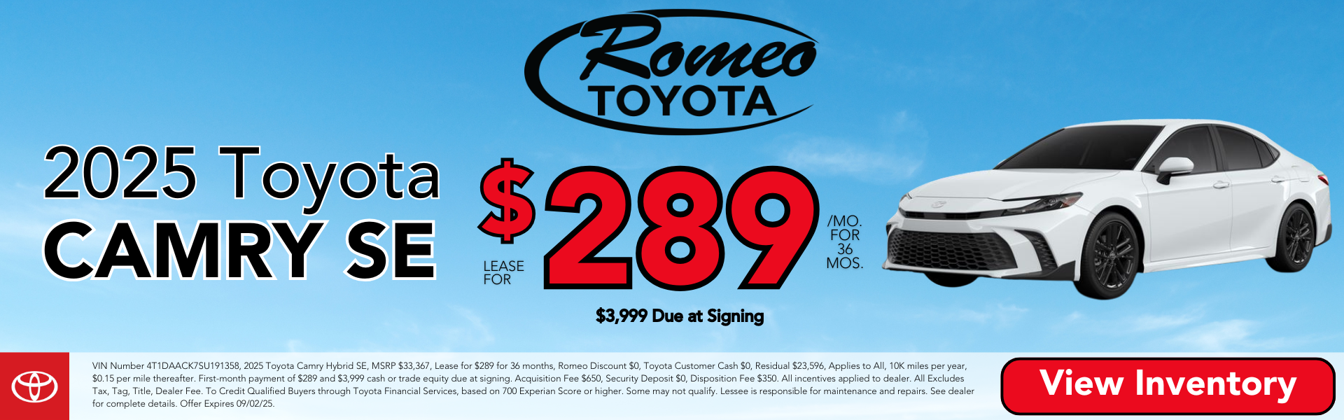 Toyota Dealer in Glens Falls, NY | Used Cars Glens Falls | Romeo Toyota ...