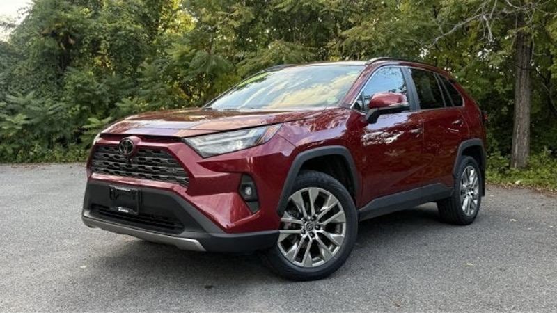 Toyota Certified Used Vehicles, Gold Certified, Silver Certified, Used Toyota, Queensbury NY Image alt text: Red 2023 Toyota RAV4 Limited listed as Gold Certified in Romeo Toyota’s pre-owned inventory.